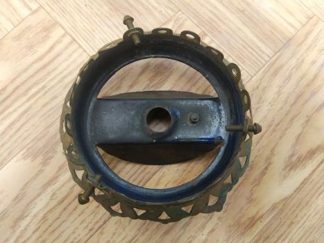 Supprot de verre pour lampe