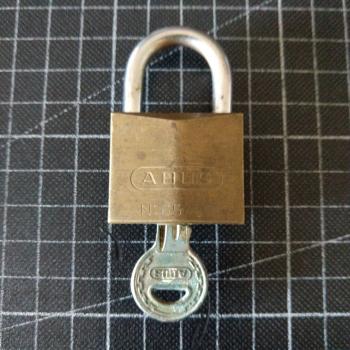 Cadenas ABUS avec sa clé