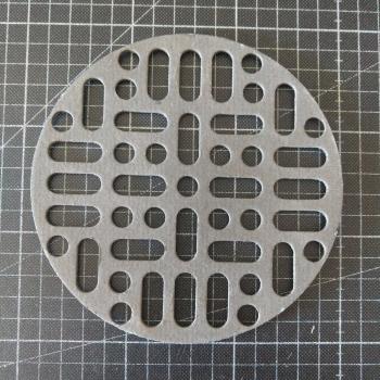 Grille cartonnée pour aspirateur